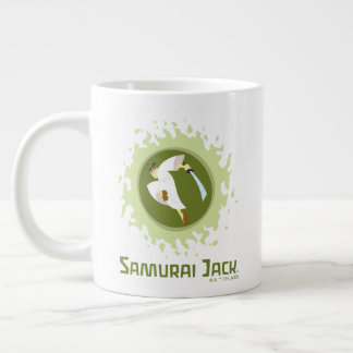 Taza De Café Gigante Samurai Jack Leaping Graphic