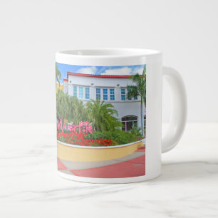 Taza De Café Gigante San Martín, signo de bienvenida, fotografía, holan