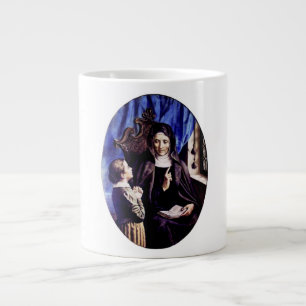 Taza De Café Gigante Santa Ángela Merici Patrona de Educadores y 