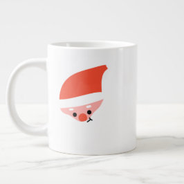 Taza De Café Gigante Santa Christmas Mug – Jolly Holiday Cocoa & Coffee