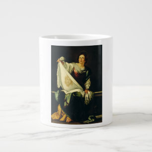 Taza De Café Gigante Santa Verónica Arte El Milagro de la Santa Faz