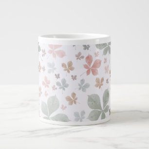 Taza De Café Gigante Santuario y Spa de Amor Propio Pastel Acuarela