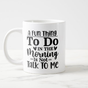 Taza De Café Gigante Sarcasm Coffee Mug