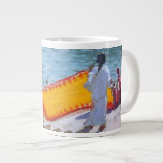 Taza De Café Gigante Sari de sequía Pushkar (Derecha)