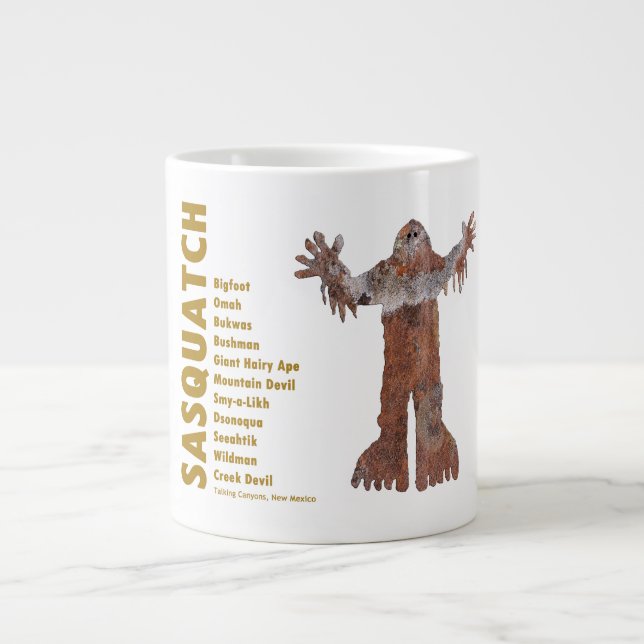 Taza De Café Gigante Sasquatch (Frente)