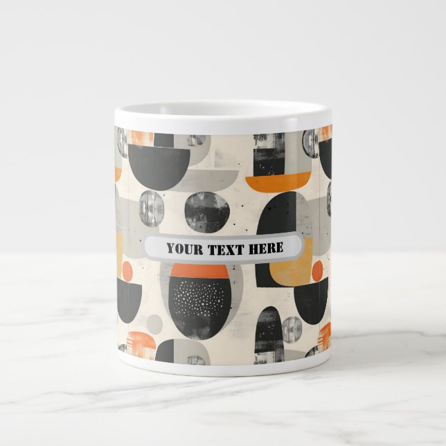 Taza De Café Gigante Scandi Motif No. 7 | (Frente)