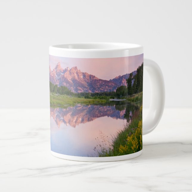 Taza De Café Gigante Schwabacher Landing Sunrise (Derecha)