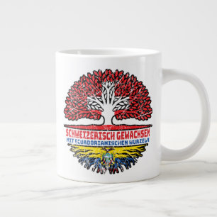 Taza De Café Gigante Schweizer Schweiz Baum, ecuatoriano