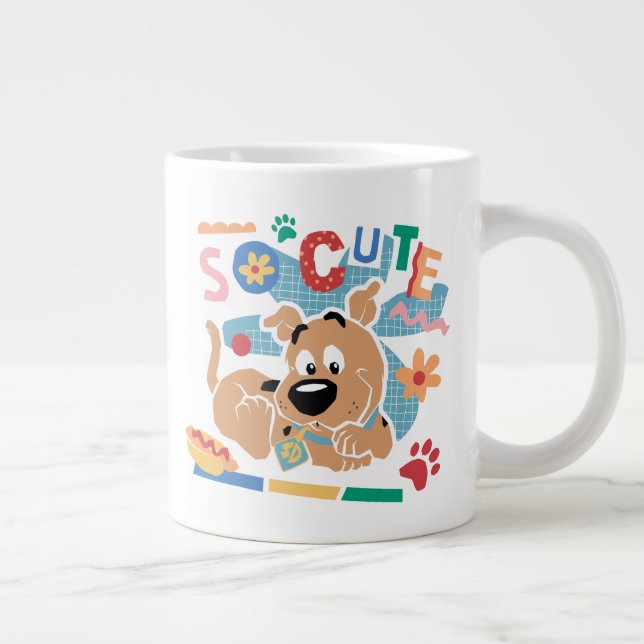 Taza De Café Gigante Scooby-Doo | Baby Scooby-Doo So Cute (Derecha)
