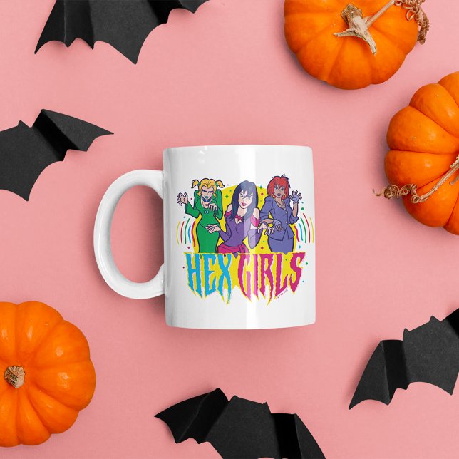 Taza De Café Gigante Scooby-Doo | Chicas hexadecimales (Mug on table)