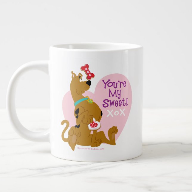 Taza De Café Gigante Scooby-Doo - Eres mi dulce (Izquierda)