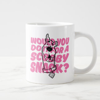 Taza De Café Gigante Scooby-Doo |¿Lo Haría Por Un Aperitivo?