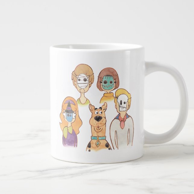 Taza De Café Gigante Scooby-Doo | Nuestras máscaras de Halloween (Derecha)