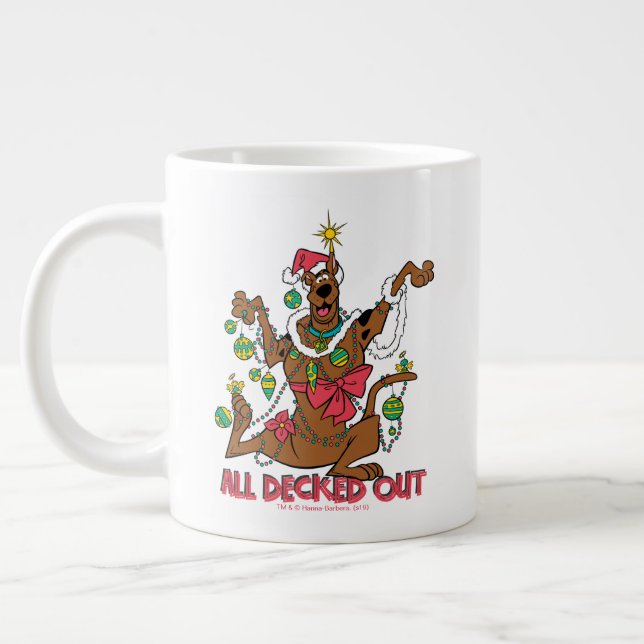 Taza De Café Gigante Scooby-Doo Todos Decorados (Izquierda)