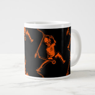 Taza De Café Gigante Scooters de Trick de Estilo Libre