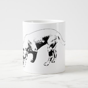 Taza De Café Gigante Scout otoñal en tinta
