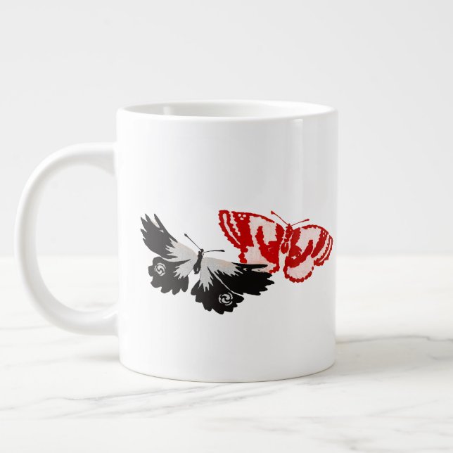 Taza De Café Gigante Sé el cambio que deseas ver en el mundo (Izquierda)