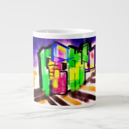 Taza De Café Gigante Seahorse love 