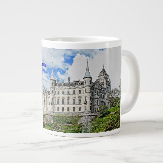 Taza De Café Gigante Sede del castillo de Dunrobin en Escocia (Derecha)