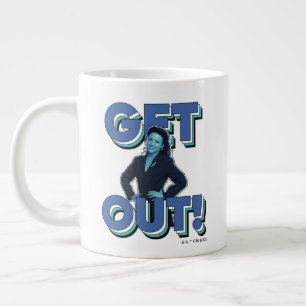 Taza De Café Gigante Seinfeld   Elaine - ¡Fuera!