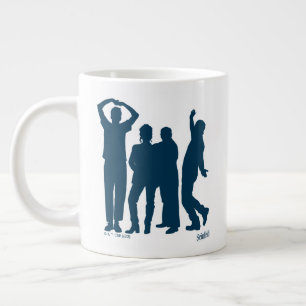 Taza De Café Gigante Seinfeld   Gráfico de silueta de grupo