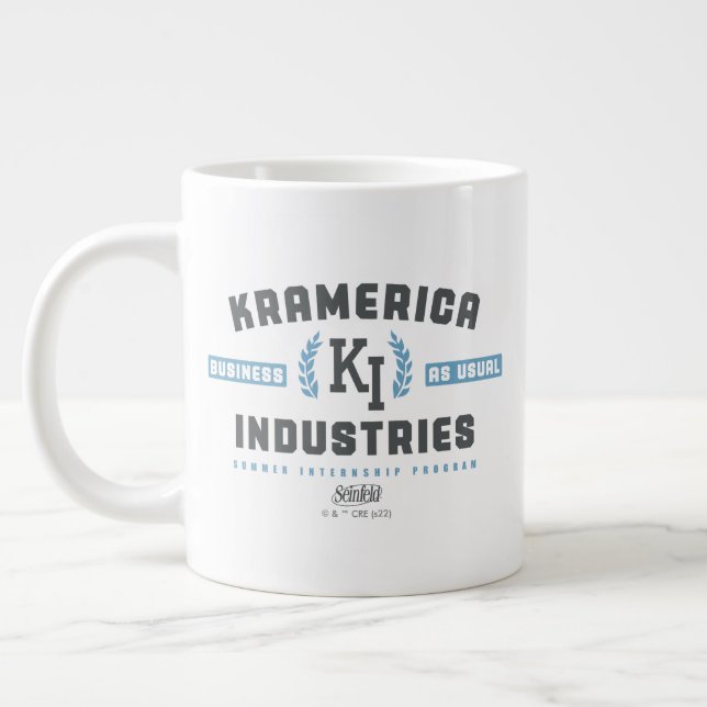 Taza De Café Gigante Seinfeld | Industrias Kramerica (Izquierda)