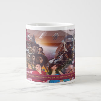 Taza De Café Gigante "Self-Control Is YOUR SuperPower"
