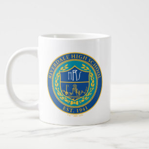 Taza De Café Gigante Sello de escuela secundaria de Riverdale