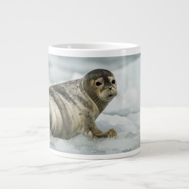 Taza De Café Gigante Sello preciado del bebé (Frente)