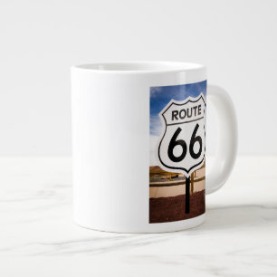 Taza De Café Gigante señal de carretera Ruta 66, Arizona
