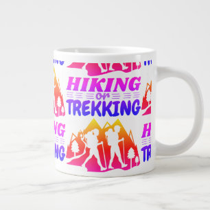 Taza De Café Gigante Senderismo o senderismo