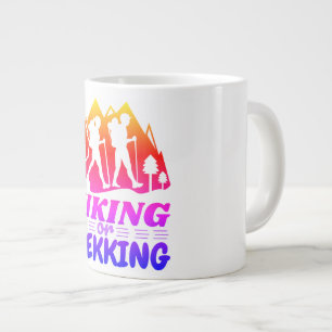 Taza De Café Gigante Senderismo o senderismo