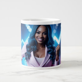 TAZA DE CAFÉ GIGANTE SER DIFERENTE