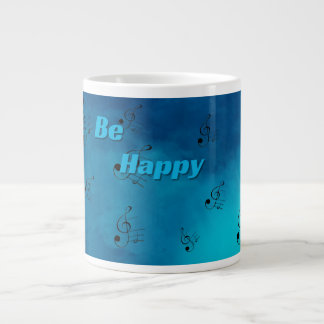 Taza De Café Gigante Ser Mug de especialidad feliz