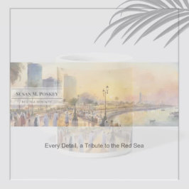 Taza De Café Gigante Serenity Grande Mug - Jeddah Corniche