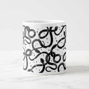 Taza De Café Gigante Serpientes boho