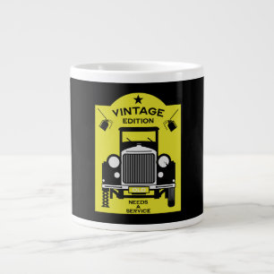 Taza De Café Gigante Sexagenario Feliz Cumpleaños Sobre La Colina