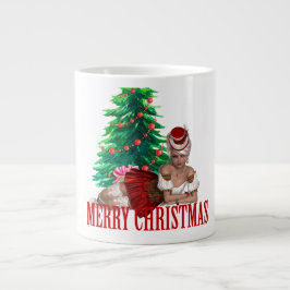 Taza De Café Gigante Sexy Merry Christmas Coffalty Specialty Mug
