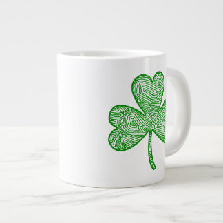 Taza De Café Gigante Shamrock