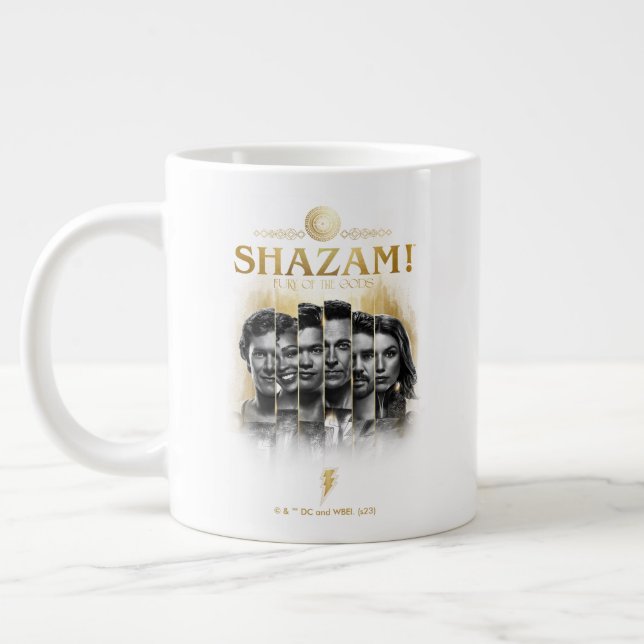Taza De Café Gigante ¡SHAZAM! Furia de los dioses | Barras fotográficas (Izquierda)