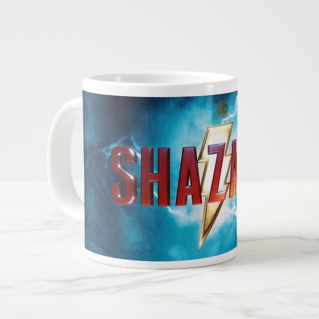 Taza De Café Gigante ¡SHAZAM! | Logotipo teatral (Izquierda)