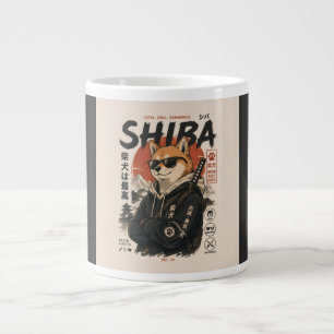 TAZA DE CAFÉ GIGANTE SHIBA EL PROTECTOR