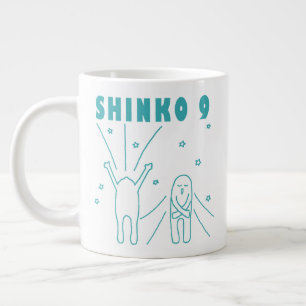 Taza De Café Gigante "Shinko 9" Respiración Profunda
