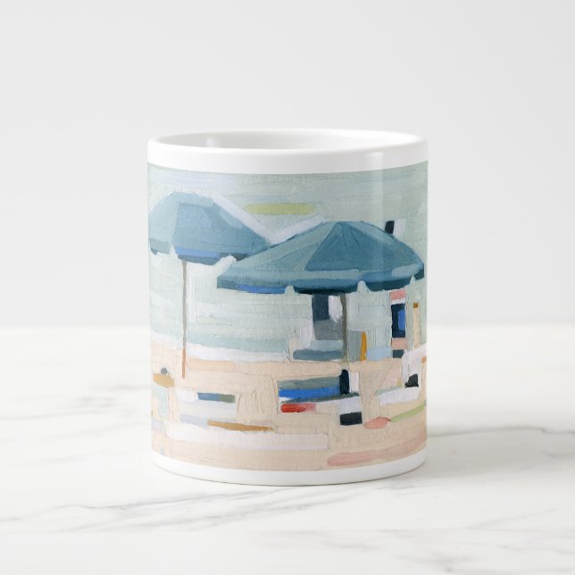 Taza De Café Gigante Si son las playas (Frente)