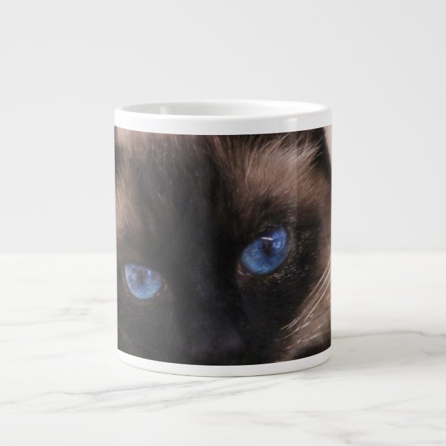 Taza De Café Gigante Siamese Kitten Sweetie (Frente)
