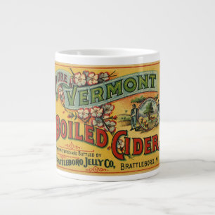 Taza De Café Gigante Sidra Hervida Brattleboro Jelly Vermont