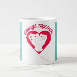 Taza De Café Gigante Siempre juntos amor