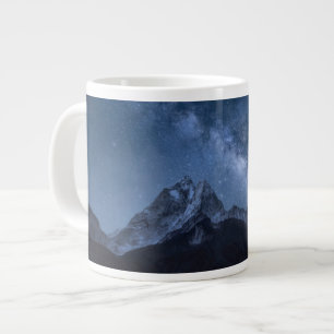 Taza De Café Gigante Sierra   Montaña Thamserku, Nepal