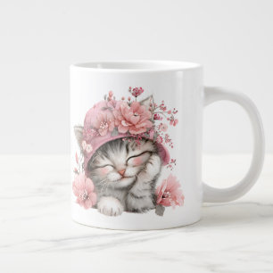 Taza De Café Gigante Siesta de gato