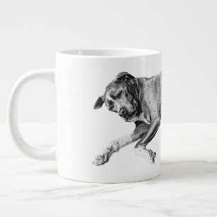 Taza De Café Gigante Siesta de Navidad, Paz de Mezcla de Pitbull